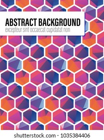 Abstract business background. Presentation template