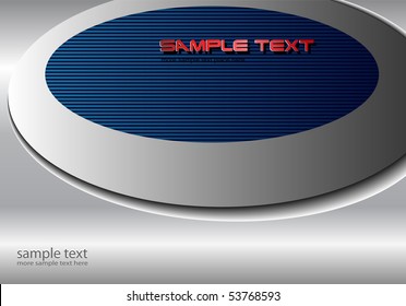 Abstract business background, silver and blue