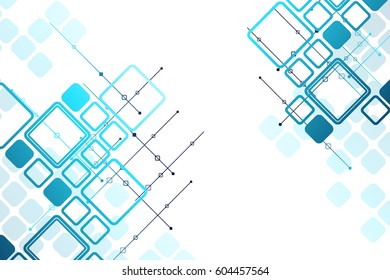 
Abstract business background with technology elements. Geometric abstract background