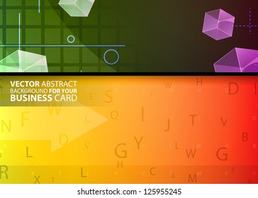 Abstract business background - vector