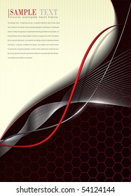 Abstract business background, vector.