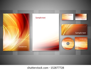 Abstract business background - vector illustration for your business card or brochure design.