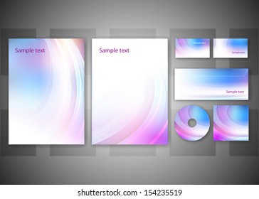 Abstract business background - vector illustration for your business card or brochure design.