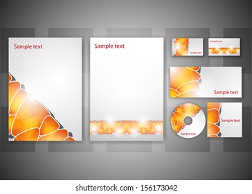 Abstract business background - vector illustration for your business card or brochure design.