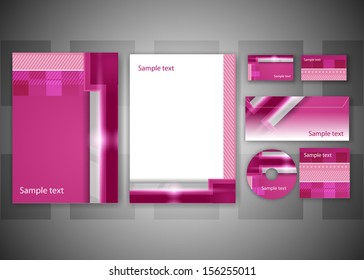 Abstract business background - vector illustration for your business card or brochure design.