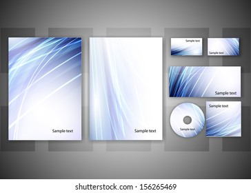 Abstract business background - vector illustration for your business card or brochure design.