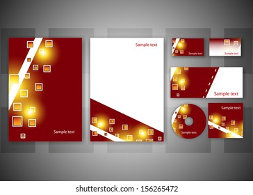 Abstract business background - vector illustration for your business card or brochure design.