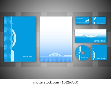 Abstract business background - vector illustration for your business card or brochure design.