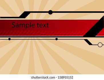Abstract business background - vector illustration for your business card or brochure design.
