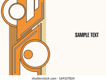 Abstract business background - vector illustration for your business card or brochure design.