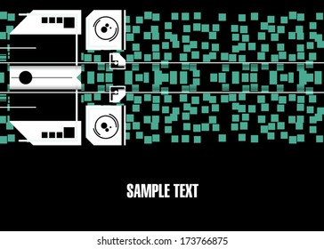 Abstract business background - vector illustration for your business card or brochure design.
