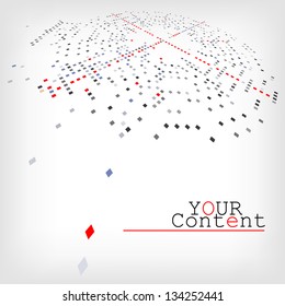 Abstract business background for web design - vector illustration