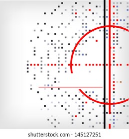 Abstract business background for web design - vector illustration