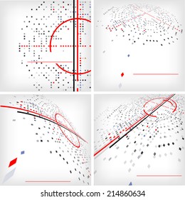 Abstract business background for web design - vector illustration
