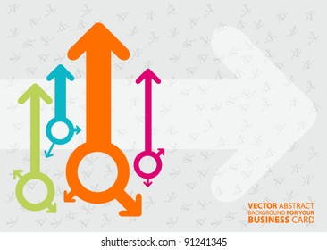 Abstract business background for your business card