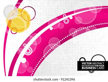 Abstract business background for your business card