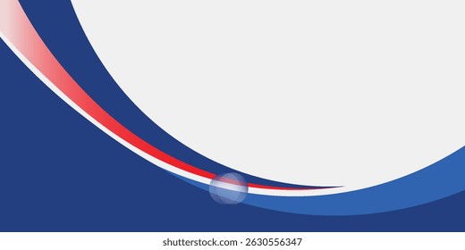 abstract business banner background with red and blue gradient color.eps10