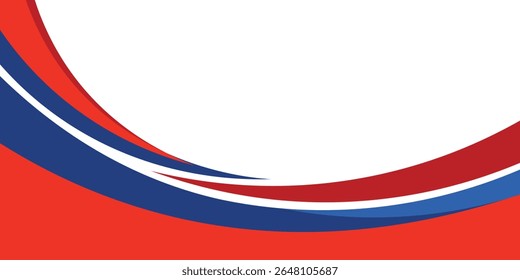 abstract business banner background with red and blue gradient color.eps10