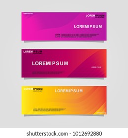 Abstract Business Banner background.modern template design