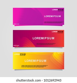 Abstract Business Banner background.modern template design
