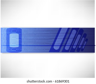Abstract business banner. Vector