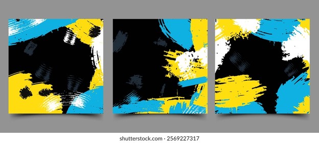 Abstract business banner in a vibrant color scheme. Usable for social media, story, flyers, and websites.