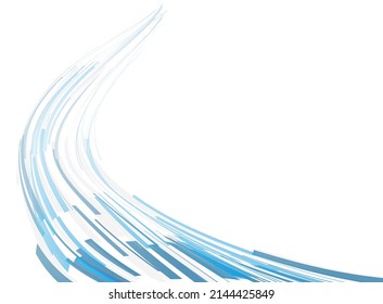 Resumen del fondo azul del negocio. Ilustración vectorial.