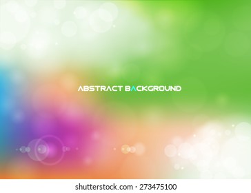 Abstract business blue background - vector 