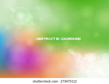 Abstract business blue background - vector 