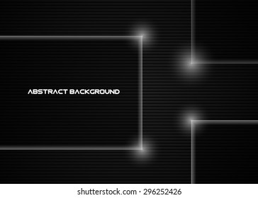 Abstract business blue background - vector 
