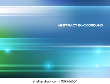 Abstract business blue background - vector 