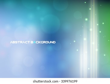 Abstract business blue background - vector 