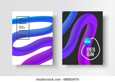 Abstract business Brochure design vector template in A4 size.