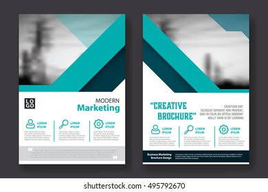 Abstract; business; brochure flyer template; annual report or book cover layout in A4 size