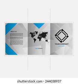 Abstract Business Brochure Template Vector Design | EPS10 Layout