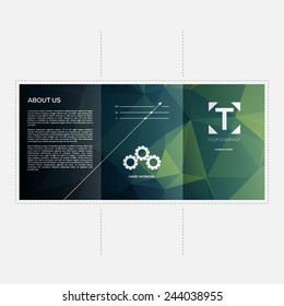 Abstract Business Brochure Template Vector Design | EPS10 Layout