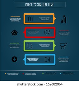 Abstract business bubble speech template style. Can be used for workflow layout, diagram, number options, step up options, web design, banner template, infographic. Vector eps10