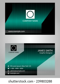 Abstract business card 