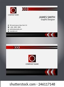 Abstract business card 