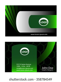 Abstract business card 