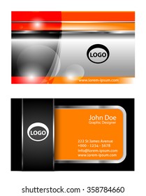 Abstract business card 