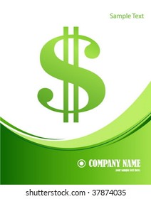Abstract business card