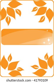 abstract business card