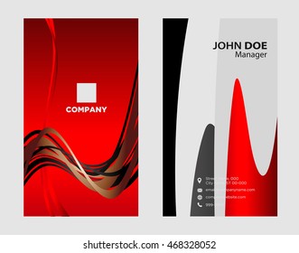 Abstract business card
