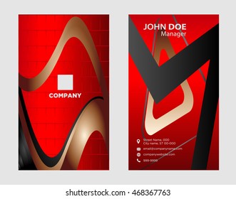 Abstract business card
