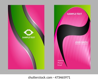 Abstract business card
