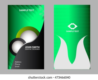 Abstract business card
