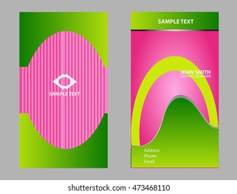 Abstract business card
