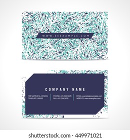 Abstract Business Card Template