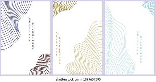 Abstract business card template suitable for thank you card, name card 